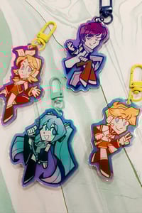 Vocaloid Rainbow Acrylic Charms