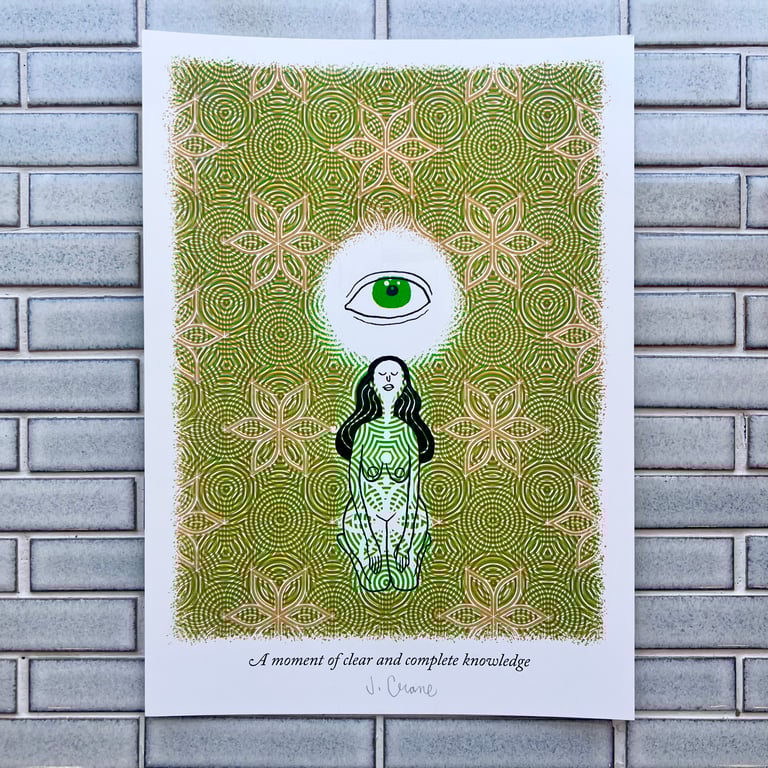 Goes Like This by Jordan Crane - SIGNED PRINT Image 2