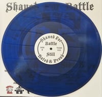 Image 1 of EU TASM Shaved for Battle Blue Vinyl LP