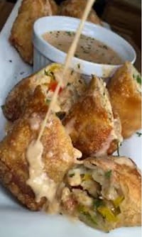 Philly Cheese Chicken Egg Rolls 25pc