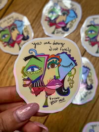 Image 2 of You're Doing Just Fine Vinyl Sticker