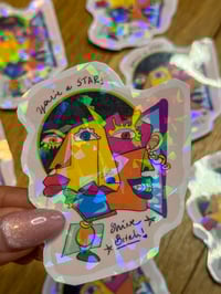 Image 2 of You're A Star Bitch Vinyl Sticker 