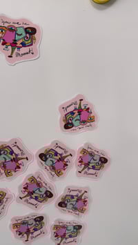 Image 3 of You Are The Moment Vinyl Sticker