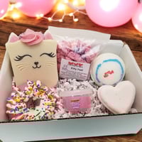 Image 1 of Cat soap gift box, Bath bombs, FREE SHIPPING