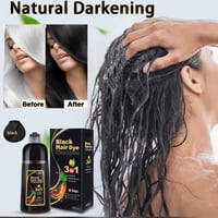 Image 3 of 3 in 1 Black hair Dye shampoo.