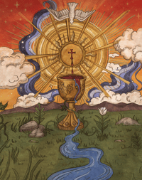 Image 2 of Eucharist print