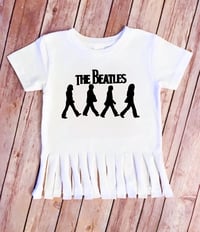 The Beatles Boho Fringe Top Girl’s Band Shirt Baby Toddler Clothing 