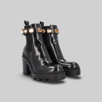 Image 2 of Luxury Glossy Ankle Boots – Bold, Elegant, and Statement-Making