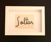 Soltar framed 5x7