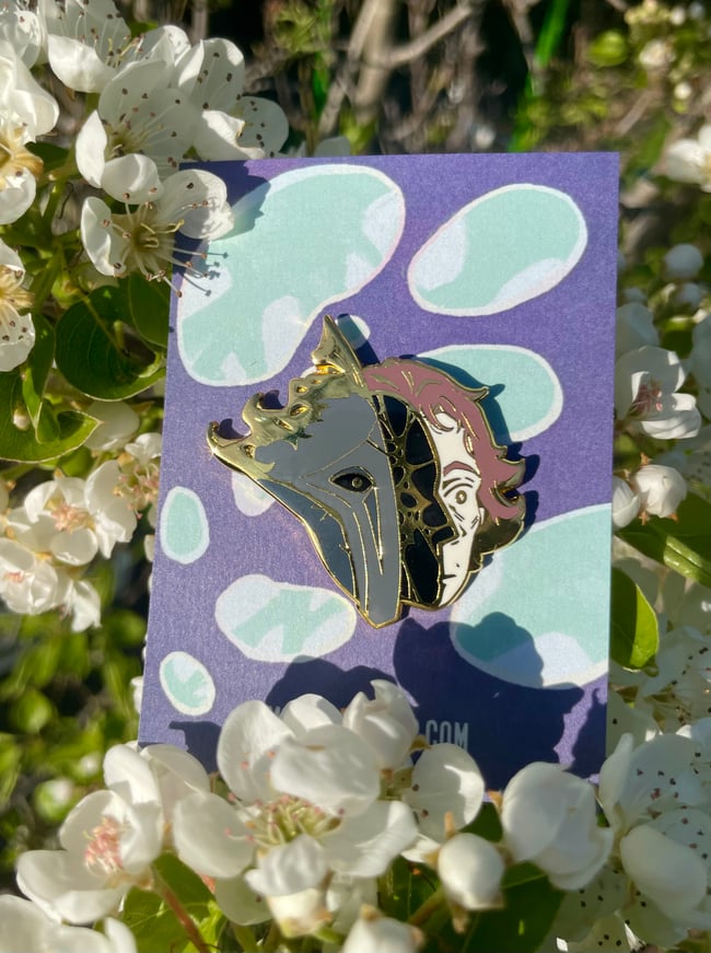 [ Arcane ] Hollowed Out Enamel Pin