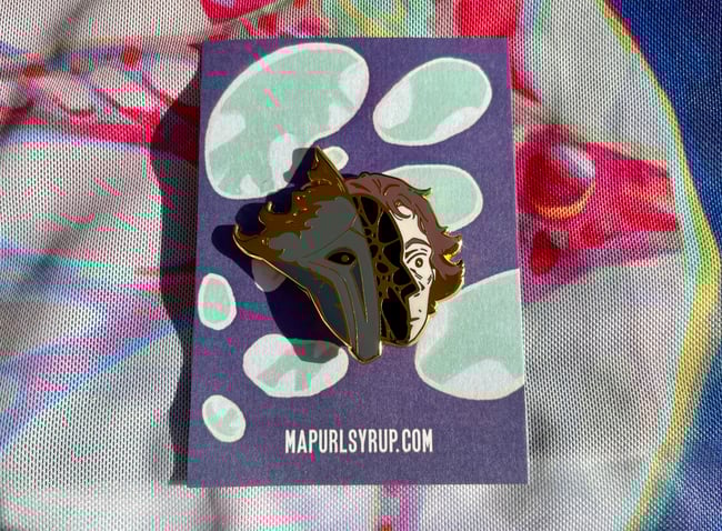 [ Arcane ] Hollowed Out Enamel Pin