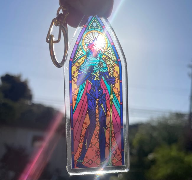 [ Arcane ] Stained Glass Herald Charm