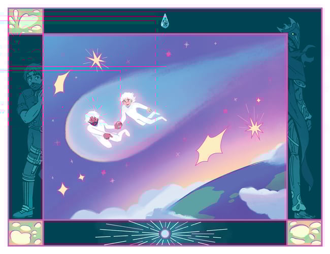 [ Arcane ] Jayvik Comet Riso Print