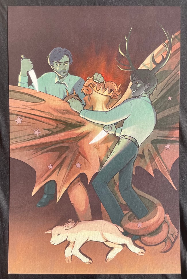 [ Hannibal ] Red Dragon Print