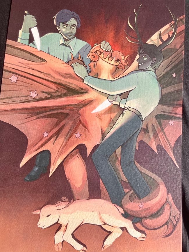 [ Hannibal ] Red Dragon Print