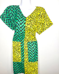 Image 1 of Ankara short dress for women.
