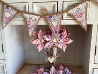 #30 Rustic Bunting - 10 flags *Flat rate $15.50 postage*