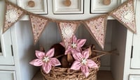 Image 2 of #31 Rustic Bunting - 10 flags *Flat rate $15.50 postage*