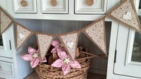 Image 2 of #32 Rustic Bunting - 10 flags *Flat rate $15.50 postage*