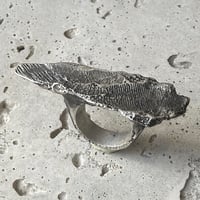 Image 5 of silver ring size54