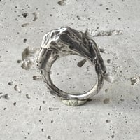 Image 2 of silver ring size 49
