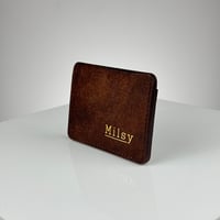 Image 1 of Milsy Card Wallet - Tobacco