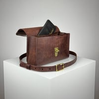 Image 4 of Milsy Small Handbag - Tobacco 