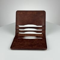 Image 4 of Milsy Double Wallet - Tobacco