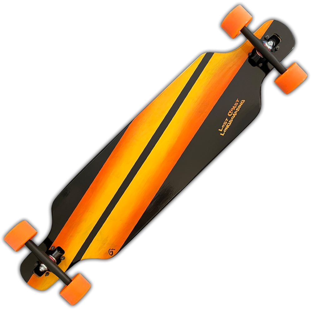 Image of Freestyle Longboard - Double Yellow 