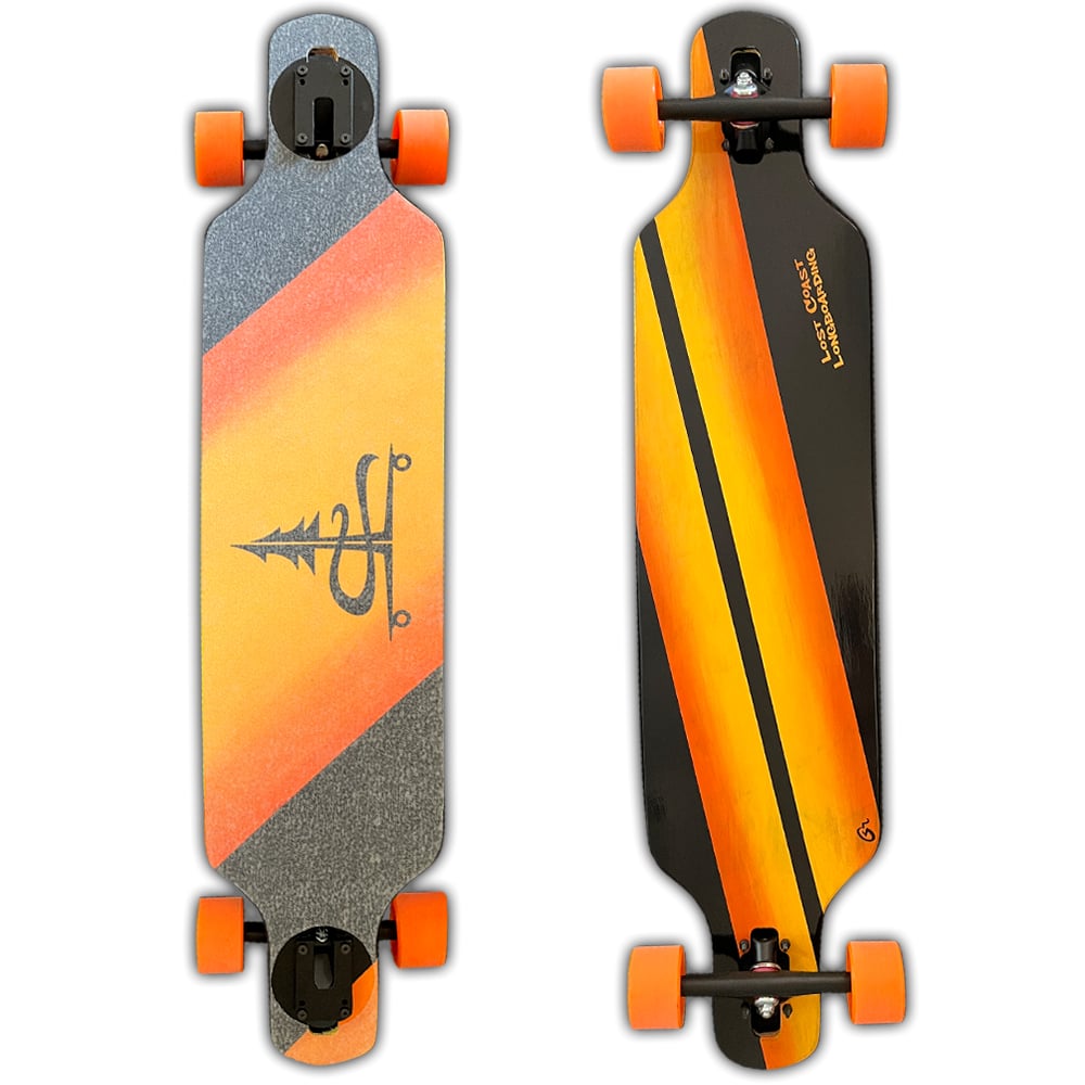 Image of Freestyle Longboard - Double Yellow 