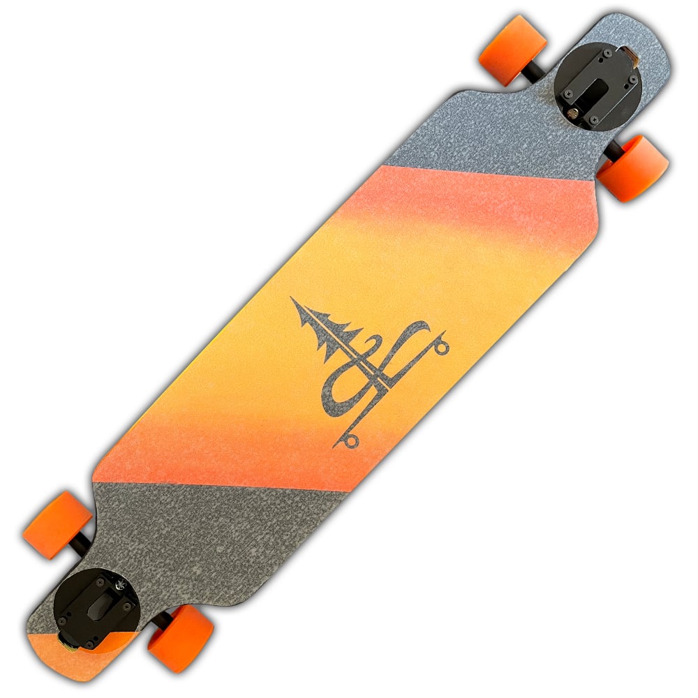 Image of Freestyle Longboard - Double Yellow 