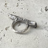 Image 4 of silver ring size58