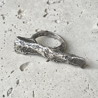 Image 1 of silver ring size58