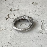 Image 4 of silver ring size 52
