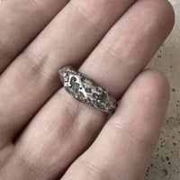 Image 3 of silver ring size 52