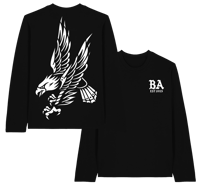 EAGLE LONG SLEEVE T-SHIRT (BLACK)
