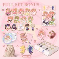 Image 2 of Cardcaptor Sakura Chibi  14 Pins + 2 Small Pins Full Set (Pre-order)💛💙💚❤️🧡