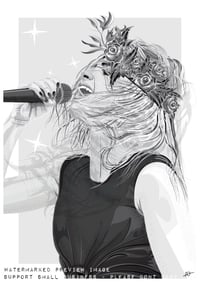 Image 1 of Hayley Williams Art Print