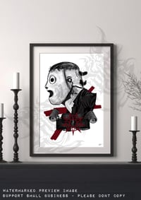 Image 2 of Corey Taylor Art Print