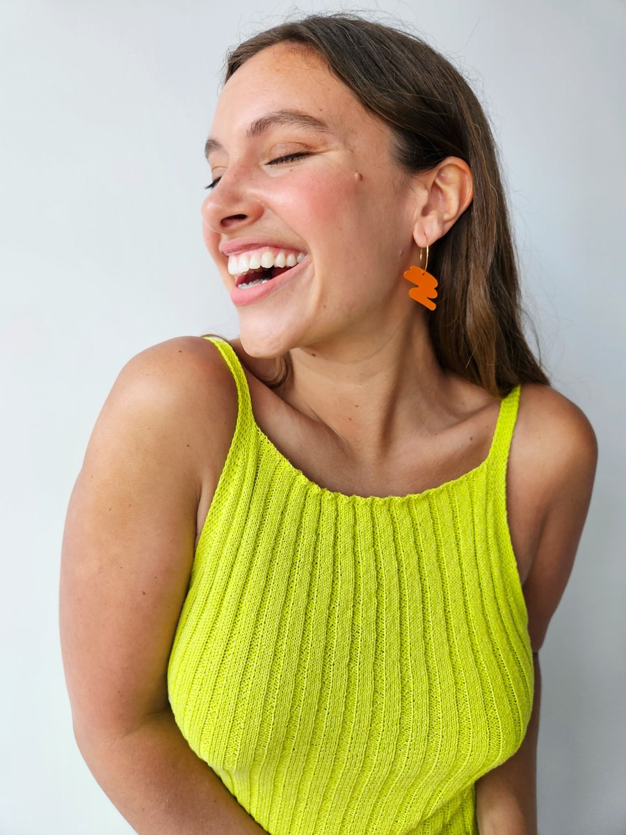 Image of Pendientes TXIMIST - Naranja