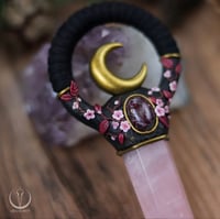 Image 3 of Moonspirit talisman with rose quartz