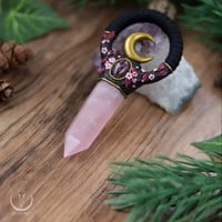 Image 4 of Moonspirit talisman with rose quartz
