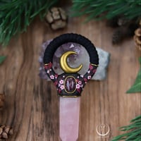 Image 2 of Moonspirit talisman with rose quartz