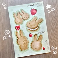 Image 1 of  Miffy Biscuit Poster