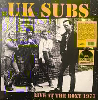 Image 1 of UK Subs '' Live At The Roxy 1977 '' lp