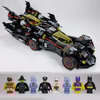 Image 1 of The Batman Movie The Ultimate Batmobile MOC#70917 Building Blocks Toys