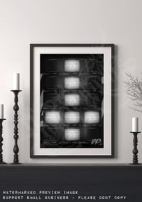 Image 2 of Slayer TV Cross Art Print