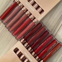 Image 2 of Matte lip gloss 6pcs sets,  red lipglosses 