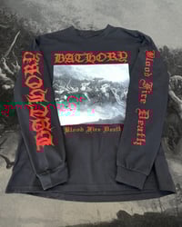 Image 5 of Bathory Blood Fire Death Longsleeve 