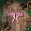 Luna Moth wing earrings 